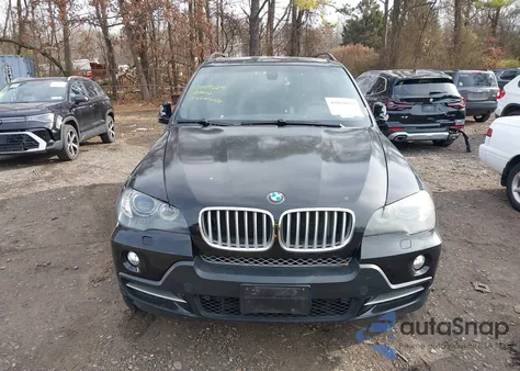 2008 BMW X5 4.8I из США, поврежденный, VIN 5UXFE83528LZ47289